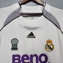 Camisa Real Madrid Home 2006/07 - Retrô Adidas Masculina - Branca