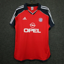 Camisa Bayern de Munique Home 1999/00 - Retrô Adidas Masculino - Vermelho e Azul