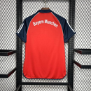 Camisa Bayern de Munique Home 2001/02 - Retrô Adidas Masculino - Vermelho e Azul