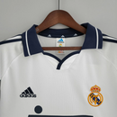 Camisa Real Madrid Home 2000/01 - Retrô Adidas Masculina - Branca