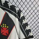 Camisa Vasco Home 1999/00 - Retrô Kappa Masculino - Branco e Preto