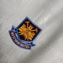 Camisa West Ham x Iron Maiden 1999 - Retrô Masculino - Branco