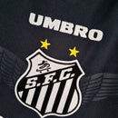 Camisa Santos X Charlie Brown JR - Preta