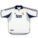 Camisa Real Madrid Home 2000/01 - Retrô Adidas Masculina - Branca