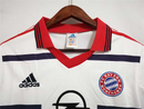 Camisa Bayern de Munique Away 1999/00 - Retrô Adidas Masculino - Branco e Vermelho