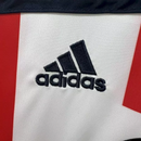 Camisa Bayern de Munique Away 2000/01 - Retrô Adidas Masculino - Branco e Vermelho