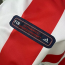 Camisa Bayern de Munique Away 2000/01 - Retrô Adidas Masculino - Branco e Vermelho