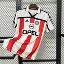 Camisa Bayern de Munique Away 2000/01 - Retrô Adidas Masculino - Branco e Vermelho