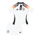 Conjunto Infantil Alemanha I 24/25 - Branco e Preto