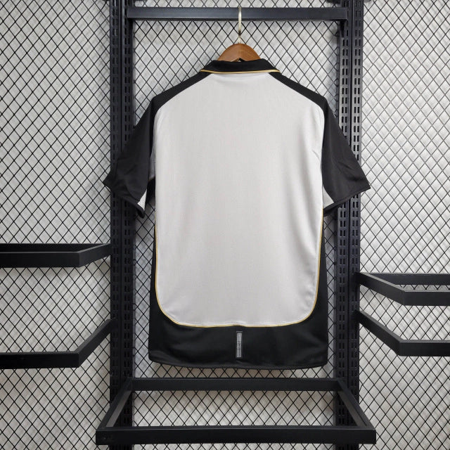 Camisa Manchester United Away 2001/02 - Retrô Umbro Masculino - Branco