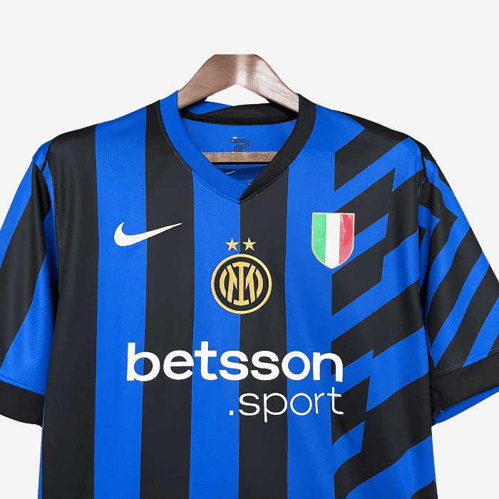 Camisa Inter de Milão Home 2024/25 - Azul e Preta