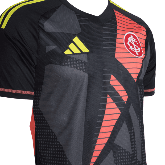 Camisa Internacional Goleiro 2025/26 Masculina - Preta