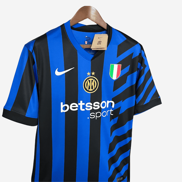 Camisa Inter de Milão Home 2024/25 - Azul e Preta