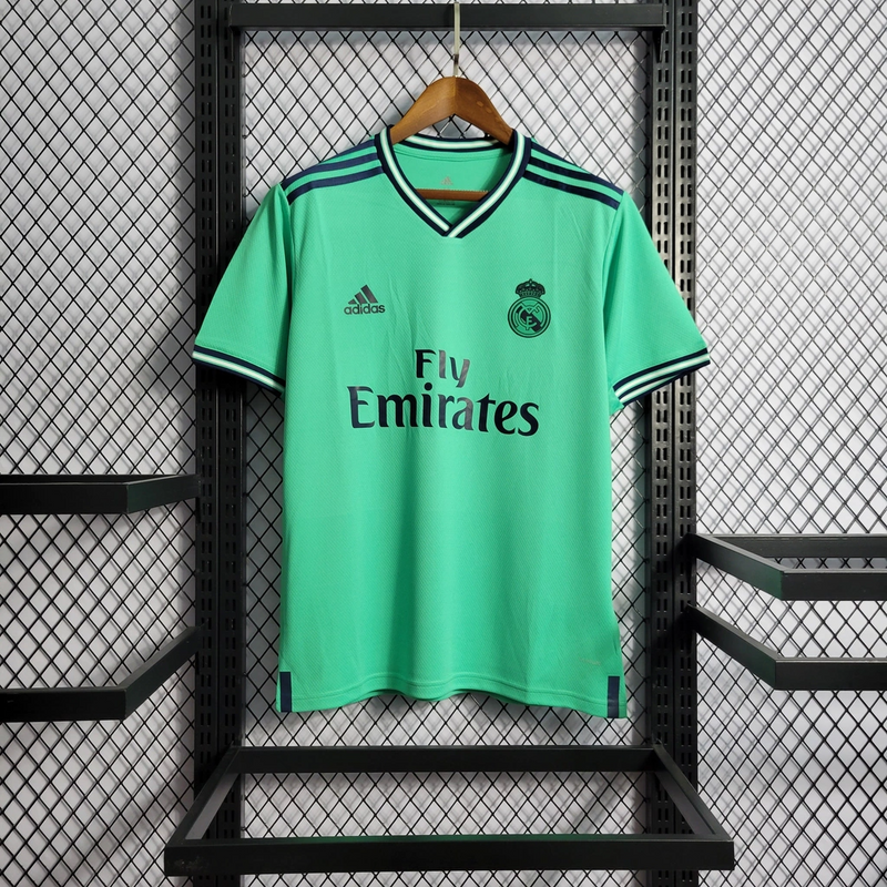 Camisa Real Madrid Third 2019/20 - Retrô Adidas Masculina - Verde