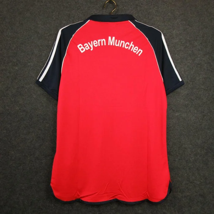 Camisa Bayern de Munique Home 1999/00 - Retrô Adidas Masculino - Vermelho e Azul