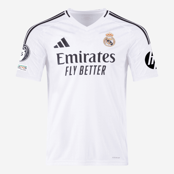 Camisa Real Madrid Home 2024/25 - Branca