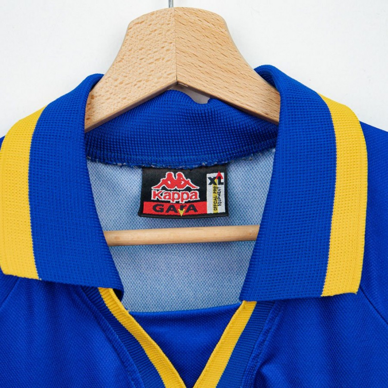 Camisa Juventus Away 1994/95 - Retrô Kappa Masculino - Azul