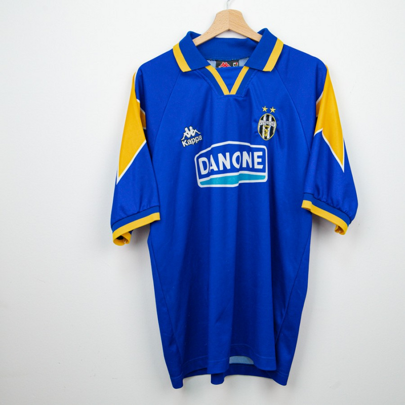 Camisa Juventus Away 1994/95 - Retrô Kappa Masculino - Azul
