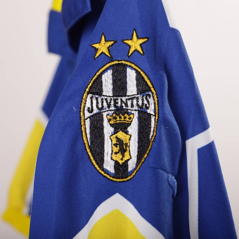 Camisa Juventus Away 1997/98 - Retrô Kappa Masculino - Azul