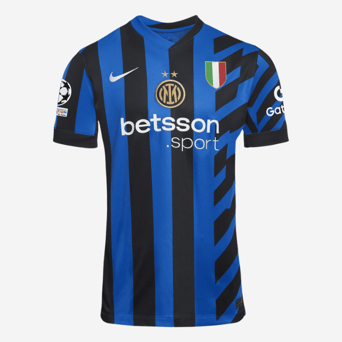 Camisa Inter de Milão Home 2024/25 - Azul e Preta