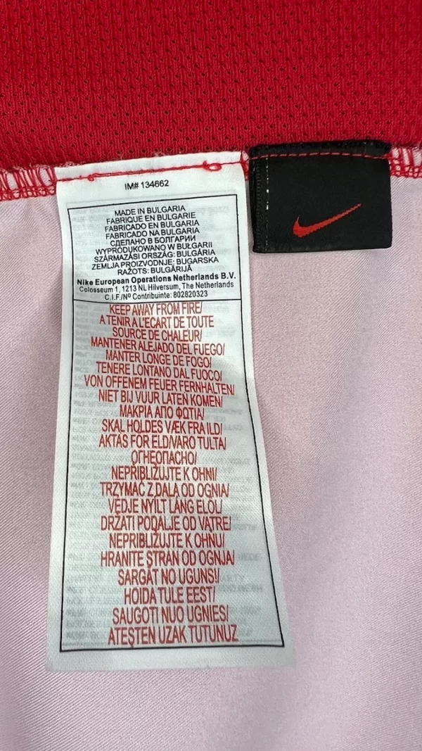 Camisa PSG Away 2004/05 - Retrô Nike Masculino - Vermelho e azul