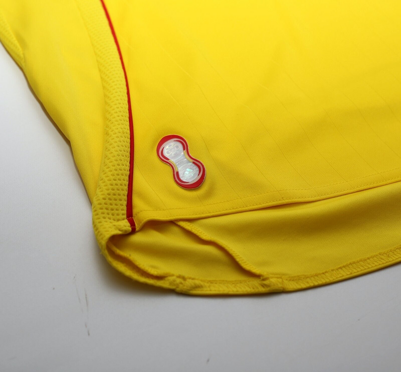 Camisa Liverpool Away 2006/07 - Retrô Adidas Masculino - Amarelo