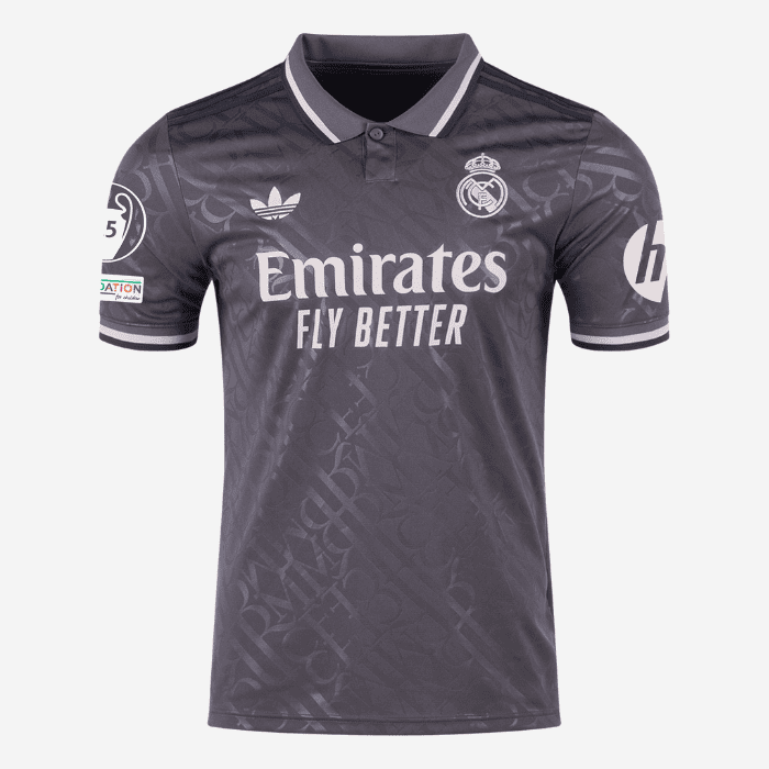 Camisa Real Madrid Third 2024/25 - Cinza