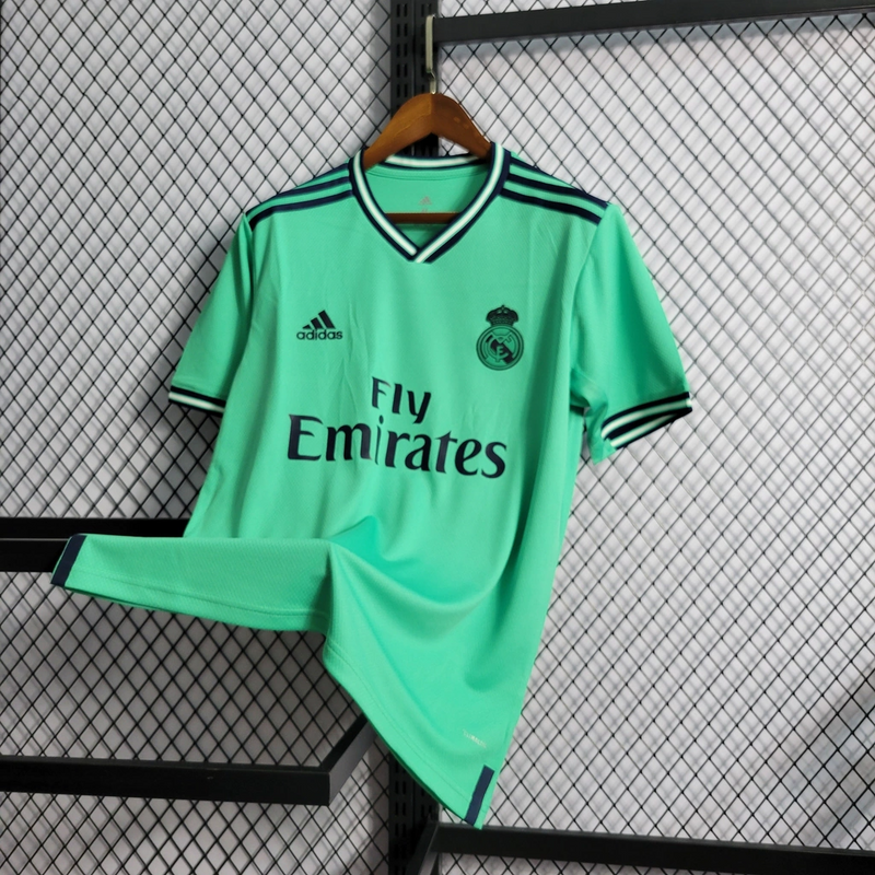 Camisa Real Madrid Third 2019/20 - Retrô Adidas Masculina - Verde