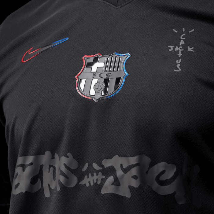 Camisa Barcelona X Travis Scott II Edição Especial