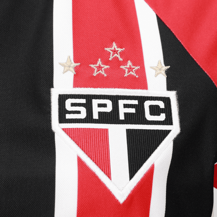 Camisa São Paulo II Feminina 2025/26 - Vermelha e Branca