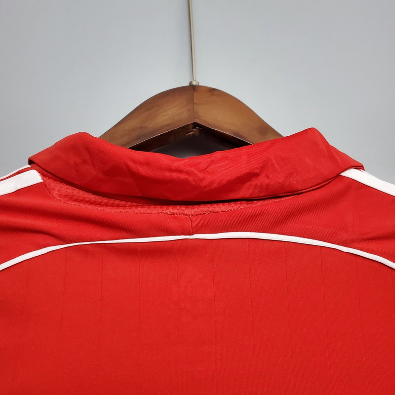 Camisa Liverpool Home 2006/07 - Retrô Adidas Masculino - Vermelho