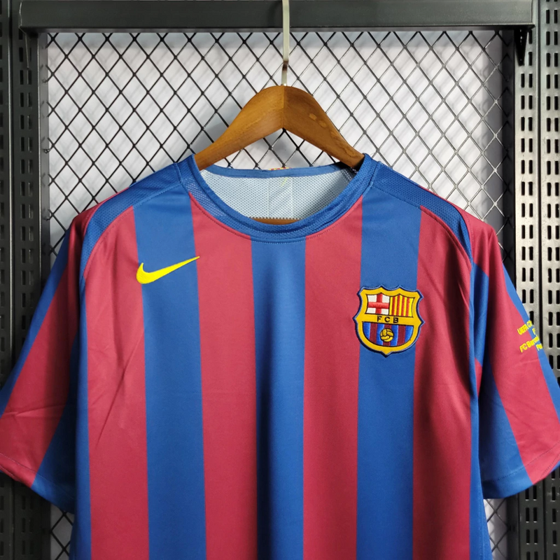 Camisa Barcelona Home 2005/06 - Retrô Nike Masculina - Listrada