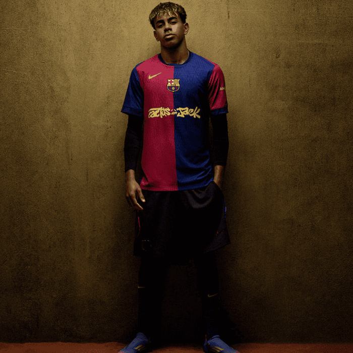 Camisa Barcelona X Travis Scott I Edição Especial