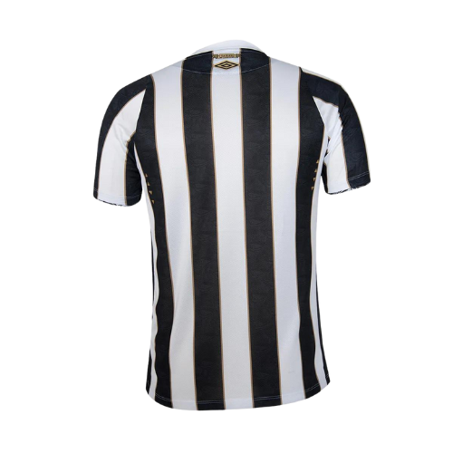 Camisa Santos II 2024/25 Torcedor Masculina - Preto e Branco