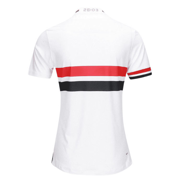 Camisa São Paulo I Feminina 2025/26 - Branca