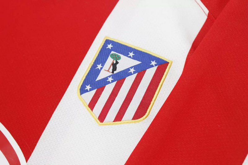 Camisa Atlético de Madrid Home 2007/08 - Retrô Nike Masculino - Vermelho e branco