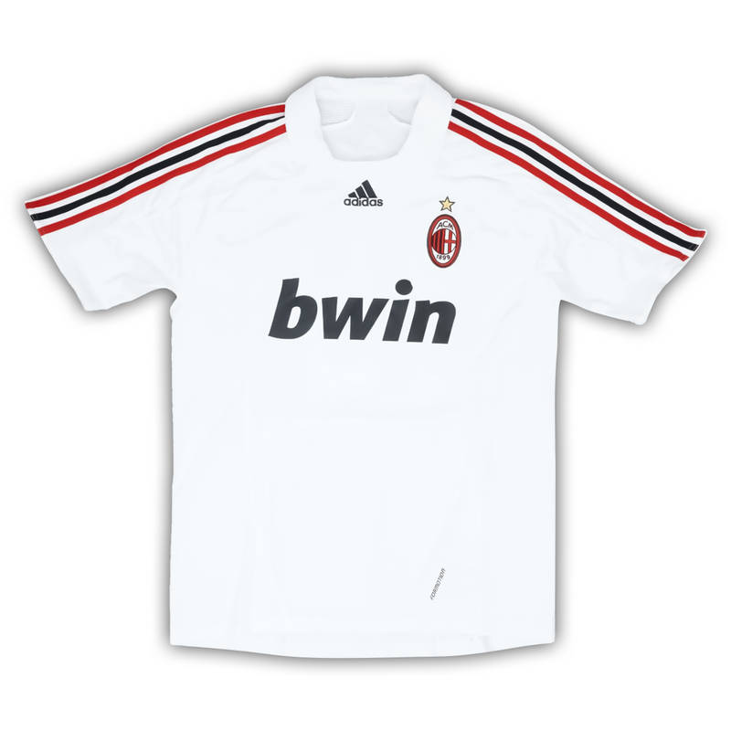 Camisa AC Milan Away 2007/08 - Retrô Adidas Masculino - Branco