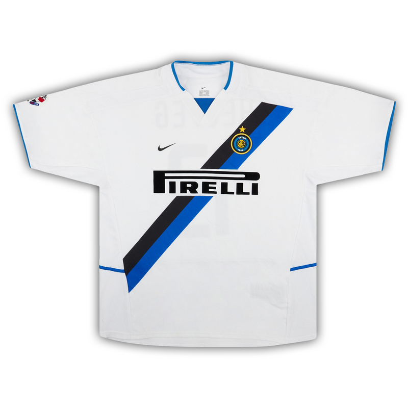 Camisa Inter de Milão Third 2003/04 - Retrô Nike Masculino - Branco