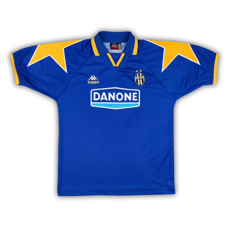 Camisa Juventus Away 1994/95 - Retrô Kappa Masculino - Azul