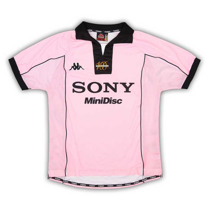 Camisa Juventus Centenário 1997/98 - Retrô Kappa Masculino - Rosa