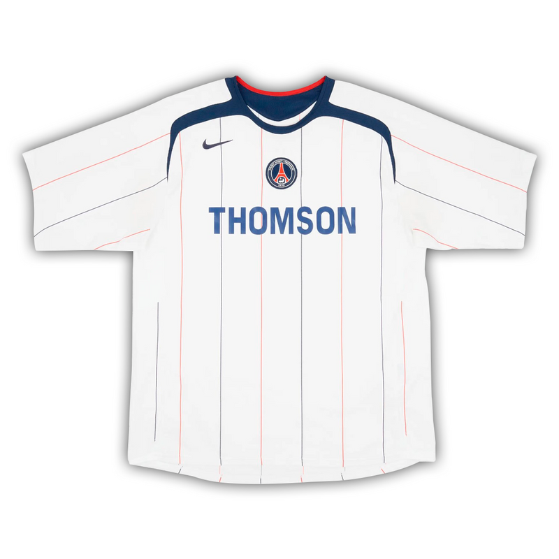 Camisa PSG Away 2005/06 - Retrô Nike Masculino - Branco