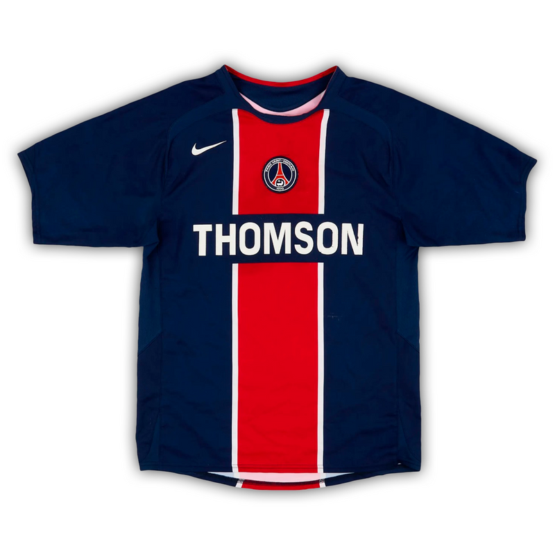 Camisa PSG Home 2005/06 - Retrô Nike Masculino - Azul e Vermelho