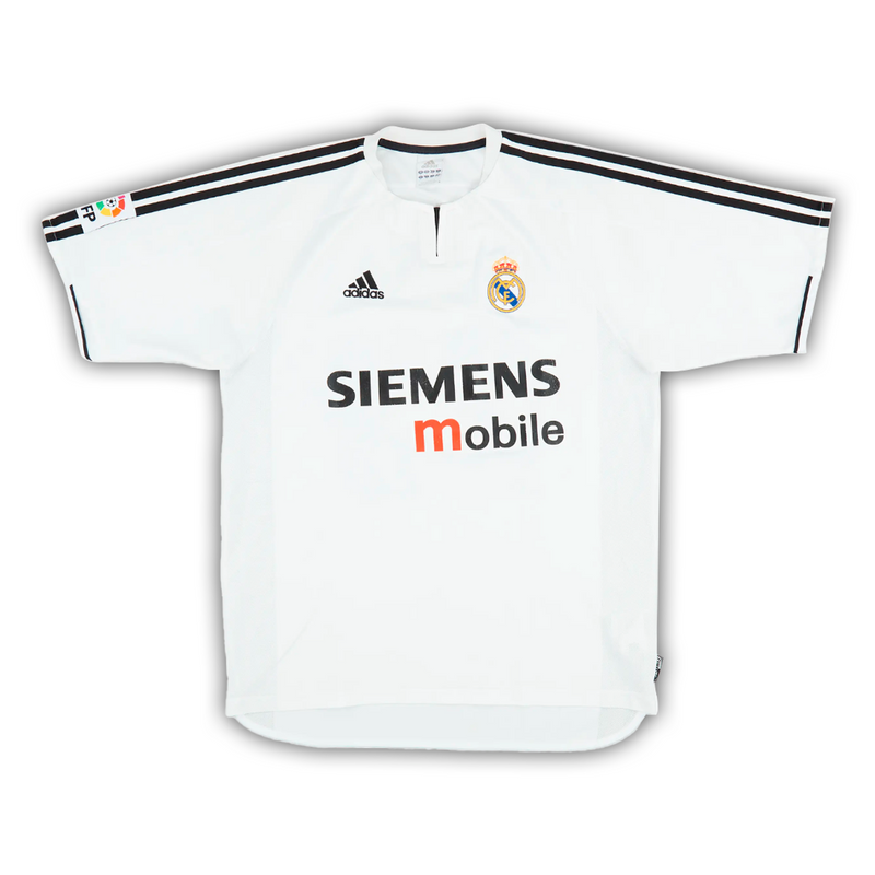 Camisa Real Madrid Home 2004/05 - Retrô Adidas Masculina - Branca