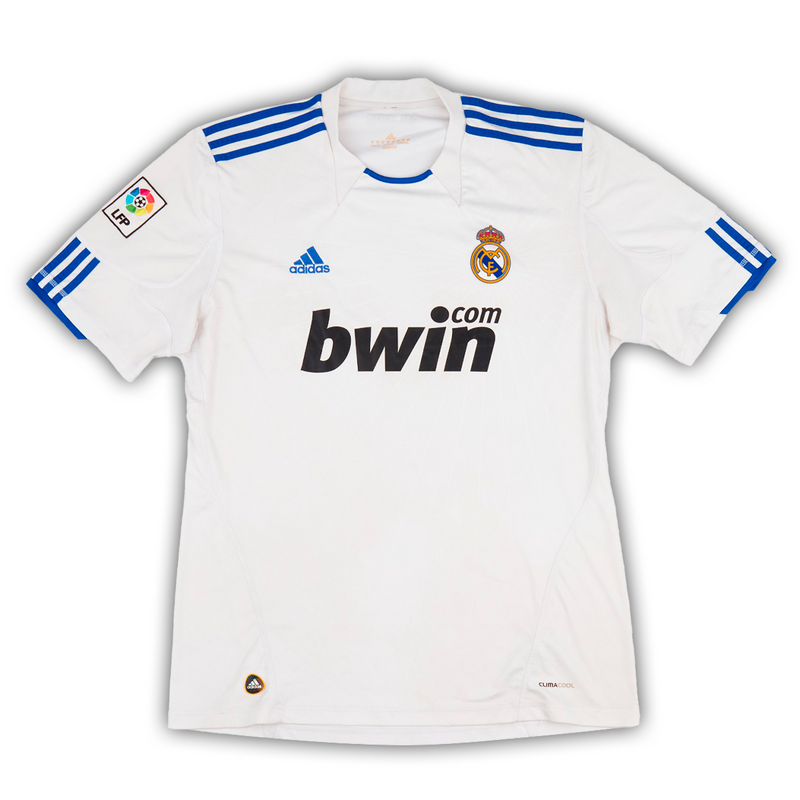Camisa Real Madrid Home 2010/11 - Retrô Adidas Masculina - Branca