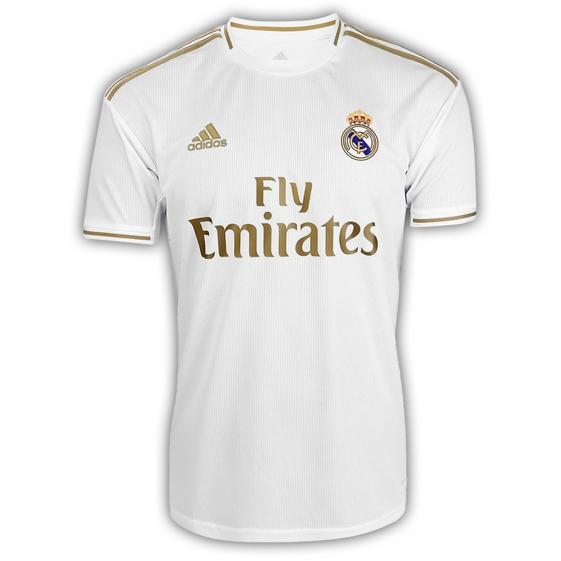 Camisa Real Madrid Home 2019/20 - Retrô Adidas Masculina - Branco
