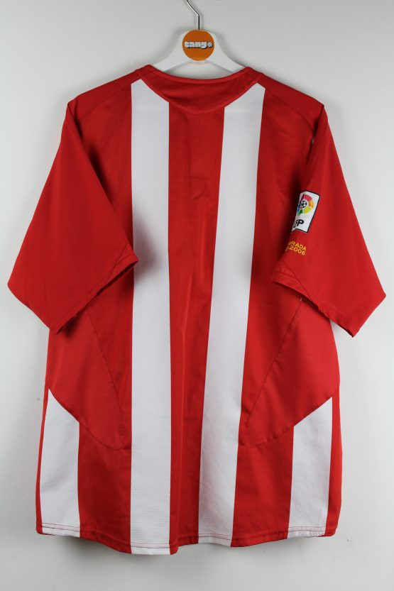 Camisa Atlético de Madrid Home 2005/06 - Retrô Nike Masculino - Vermelho e branco