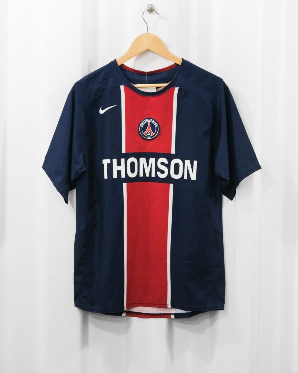 Camisa PSG Home 2005/06 - Retrô Nike Masculino - Azul e Vermelho