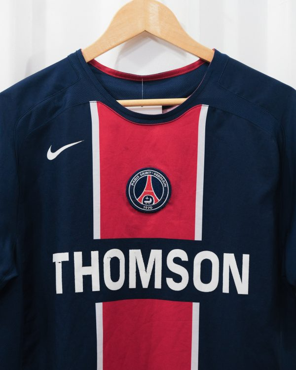 Camisa PSG Home 2005/06 - Retrô Nike Masculino - Azul e Vermelho