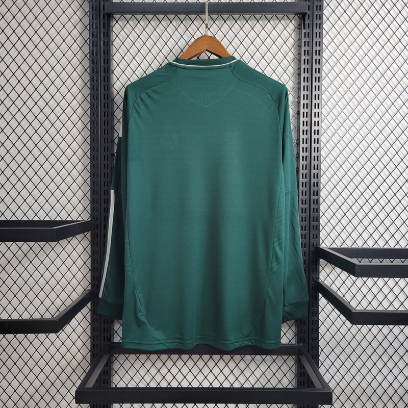 Camisa Real Madrid Thrid 2012/13 Manga Longa - Retrô Adidas Masculina - Verde
