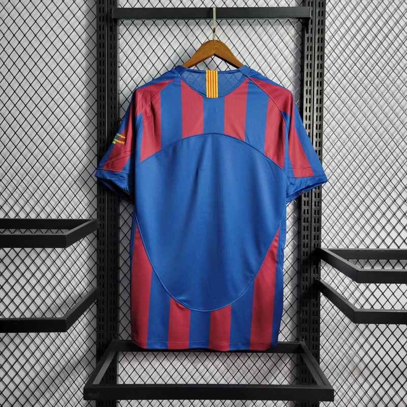 Camisa Barcelona Home 2005/06 - Retrô Nike Masculina - Listrada